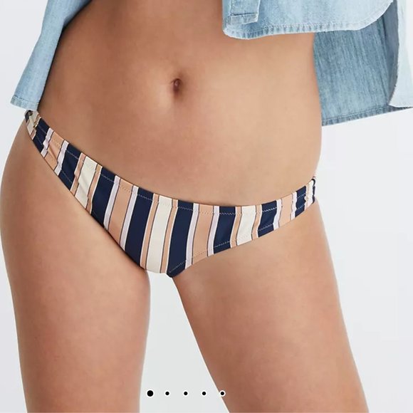 Madewell Other - madewell striped bikini bottoms